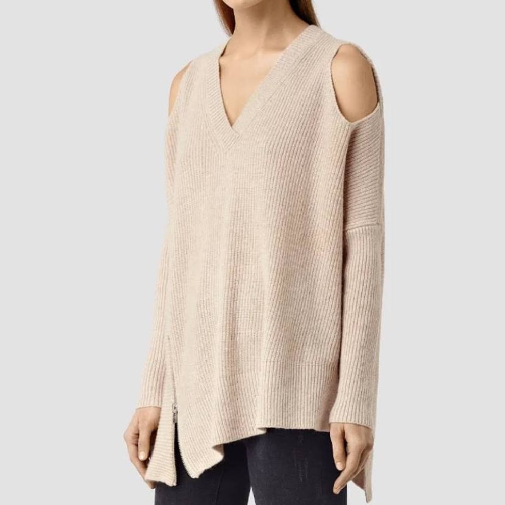 ALLSAINTS Able Open Shoulder Jumper size XS